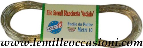Corda stendibiancheria plastificata